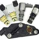 4T65E Transmission Master Solenoid Kit Set Replacement EPC Shift TCC for GM TCC & PWM Downshift Solenoid Manifold Pressure Switch Compatible With GM & Buick & Chevrolet & Pontiac
