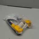 Tellegloww 6-30P to 6-20/15R or 5-20/15R EV Adapter Cord Compatible with NEMA, 30 Amp 3 Prong 240V Male 6-30P Female 6-20/15R or 5-20/15R T Blade for EV Charger Welder Heater, 12 AWG, 1FT, 12 Inch