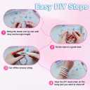 Adnsxzyj Bracelet Making Kit - 3860 Pcs Clay Beads for Friendship Bracelet Kit - DIY Jewelry Making Set with 26 Types Letter Beads,for Anklets,Bracelets, NecklacesEarrings