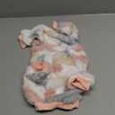 DaFuEn Dog Sweater, Dog Pajamas for Small Dogs, Winter Pet Onesies Pjs, Puppy 4 Legged Sweater Clothes for Chihuahua Yorkie Teacup Jumpsuit, Cute Pet Outfits Apparel (M, Pink Camouflage) (Medium Chest 18.5 in))