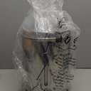 Purewell 2.25G Gravity Water Filter System with Water Level Window, 3-Stage 0.01m Ultra-Filtration Stainless Steel Countertop System with 2 Filters and Stand, Reduce 99% Chlorine, PW-KS (Silver)