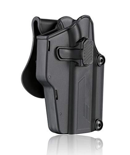 Gun Holster Compatible with Glock 19/17/43X/21/44/45/48, Sig P365X Macro/P365XL/P320, Beretta 92FS, S&W M&P 9mm 40 SD9 VE/SD40 VE, Taurus G3/TX22, Springfield Hellcat Pro, 1911 - Right Handed