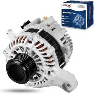 Alternator Fits for Honda Accord 2.4L 2.4 2013 2014 2015 2016 2017 (Automatic Transmission), High Output Alternator Replacement 31100-5A2-A02, 31100-5A2-A02RM, A005TL0581, AHGA88, AMT0277,11999,14489N