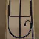 FEED GARDEN Adjustable 32 Inch Small Shepherd Hooks for Outdoor, Garden Hooks for Lanterns, Sheperd Hook for Hanging Plants, Bird Feeders, Solar Lights, Mason Jars, Weddings Decor,1 Pack