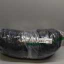 Adyrescia Chunky Knit Blanket Throw | 100% Hand Knit with Jumbo Chenille Yarn (50"x60", Raven Black)