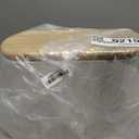 TODAYGO Small Bathroom Trash Can with Lid, 10L/2.6 Gal Slim Wastebasket  Odor & Pet Proof, Inner Bucket & Wood Grain Top, Plastic White Garbage Can for Kitchen, Bedroom, Living Room, Office, RV