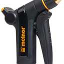 Melnor 65085-AMZ XT Front Trigger Metal Nozzle with QuickConnect Product Adapter Set, Adjustable Tip