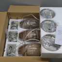 Mini Pendant Lights Kitchen Island Light Brown Glass Lamp Shade Hand Blown Glass Pendant Light with Brush Nickel Finish Adjustable Cord for Kitchen Over Sink, Dining Room (Light Brown-3P)