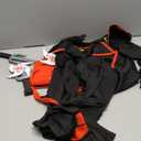 Bad boy league Deluxe Ninja Costumes Kids Ninja Costume Set with Accessories Ninjas Costumes Toys for Halloween Christmas Party(Kids-XL-10/ 12T Black)