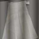 Rbenxia Womens Girl High Waisted Pleated Skirt A-Line Mini Skirt School Uniform Skater Tennis Skirts with Lining Shorts (White)