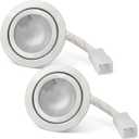 Lisnhlin 2 Pack SB02300798 Range Hood Led Light Replacement for Broan for Nutone PM500 PM500SS EE55000 Series, Lighting Bulb AC12V MAX 20W