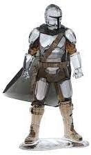 Star Wars The Mandalorian Armor Display 4 7/8 x 1 3/4 x 3 inch