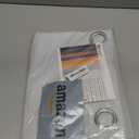 BGment 100% Blackout Curtains with Liner for Bedroom, Grommets Thermal Insulated Textured Linen Lined Curtains for Living Room ( 52 x 84 Inches, 2 Panels, Ivory White )