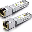 10Gtek ././/- +   CAT.6a Copper Transceiver, Auto-Negotiation SFP+ Ethernet Module, up to 30-Meter, for Cisco SFP-10G-T-X, Ubiquiti UniFi, Netgear, Pack of 2