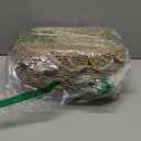 LUSYDECO Set of 2 Hand Round Wicker Storage Baskets, Rattan Basket Decorative Boxes, Woven Storage Box Seagrass Baskets with Lids, Scalloped Edge Wicker Basket with Lid, 14"D x 10"W x 6"H