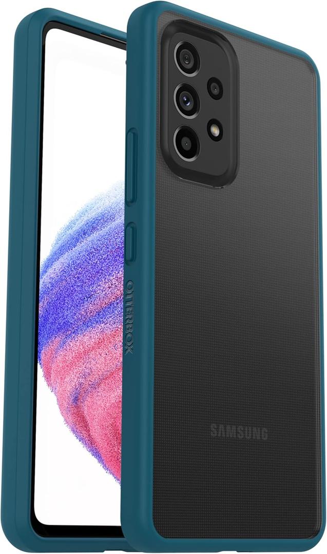 OtterBox Samsung Galaxy A53 5G Prefix Series Case - Pacific Reef, Ultra-Thin, Pocket-Friendly, Raised Edges Protect Camera & Screen, Wireless Charging Compatible Blue
