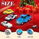 Little Blue Truck Toys for Kids Ages 2 3 4 5 6 7 8 Year Old Boys Girls, 1:32 Alloy Kids Car Toys, with Pull Back Model Cars diecast Cars Toddlers Race playsets Birthday Set, large size