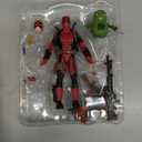 Marvel Legends Maximum Series Deadpool, Deluxe Deadpool Comics Collectible 6-Inch Action Figure with 24 Accessories Including X-Forces Doop