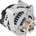 SCITOO Alternator Compatible with 3.4L Equinox for Torrent 2007-2009, 3.5L Vue 2008-2009 - 12V 155Amp CW 6-Groove Pulley, Replace OE 11156 11476 AND0420 104210-2160 104210-5070 104210-5420 15826299 (small)