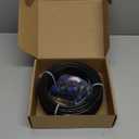 XaXmTee 1/4" DOT Air Line with 24 Pcs Quick Connect Air Fittings Kit 50FT 1/4 DOT Air Lines with Push Lock Air Line Fittings Pneumatic Push to Connect Air Hose Fittings