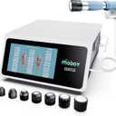 2025 New Shockwave Therapy Machine for Pain Relief, Focused Shockwave FSA or HSA Eligible, Non-Invasive Extracorporeal ESWT Shock Wave Therapy Device, Safe Use, Ideal for Home & Clinical Use(White)