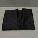 WdFour French Door Curtain - Blackout Thermal Insulated Door & Window Cover for Front/Side Doors - Noise Reducing & Energy Saving - Black, 30x40 Inches, 1 Panel