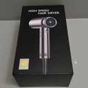 Cosy Companions Hair Dryer - High-Speed 150,000 RPM Hairdryer for Fast Drying, 500Million Negative Ionic & Thermo-Control & Cool Shot Button & HD Display Blow Dryer with Magnetic Diffuser & Nozzle missing one piece