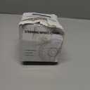 Valleycomfy Steering Wheel Cover for Women Men Bling Bling Crystal Diamond Sparkling Car SUV Wheel Protector Universal Fit 15 Inch (Black with Black Diamond, Standard Size(14" 1/2-15" 1/4))