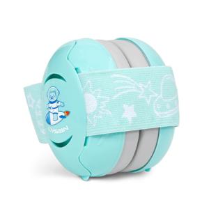 LYSIAN Aqua Baby Ear Muffs Noise Cancelling Headphone for Infants with Elastic Headband, Hearing Protection Kid Earmuffs for Sleep, Parade, Festival, Games,Travel, Fireworks (Water Blue)
