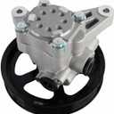 Power Steering Pump with Pulley for 3.5L 2008 2009 2010 2011 2012 for Honda Accord ; 2010-2012 for Honda Accord Crosstour 3.5L; 2009 2010 2011 for Honda Pilot Power Assist Pump