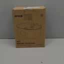 Cat Water Fountain Stainless Steel 108oz/3.2L, APAUK Automatic Pet Fountain Dog Water Dispenser with Water Level Window, Quiet Cat Fountain for Drinking, Inside with Replacement(2 Filters&2 Sponges)