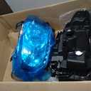 WEELMOTO Headlights for 2014-2021 Toyota Tundra, Not For Models W/Adjustable Headlight Leveling Dial/Buttons *Not Compatible* W/Factory LED DRL Models, Headlamp Replacement Chrome Housing