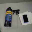 Car Coating Spray, 17.6 oz Quick Effect Coating Agent, Oil Film Emulsion Glass Cleaner, Polish Spray Waterless Wash Wax, Spray Wax Polish for Car Scratches(1PC+Sponge+Cloth)