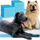 Boscute Enormous Size 54"x37" Pee Pads for Large Dogs, Heavy Absorbent Quick Dry Disposable Puppy Pee Pads, Thicken Strong Leak-Proof Backing Disposable Dog Pads