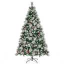 5Ft Artificial Christmas Tree With Snow