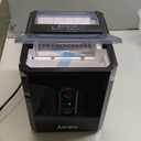 Aeitto Ice Makers Countertop, 9 Ice Cubes Release in 6 Mins, 26Lbs/24H, 2 Sizes of Bullet Ice Machine,Self-Cleaning Portable Ice Maker with Ice Scoop and Basket for Home Kitchen Office RV Bar, Black