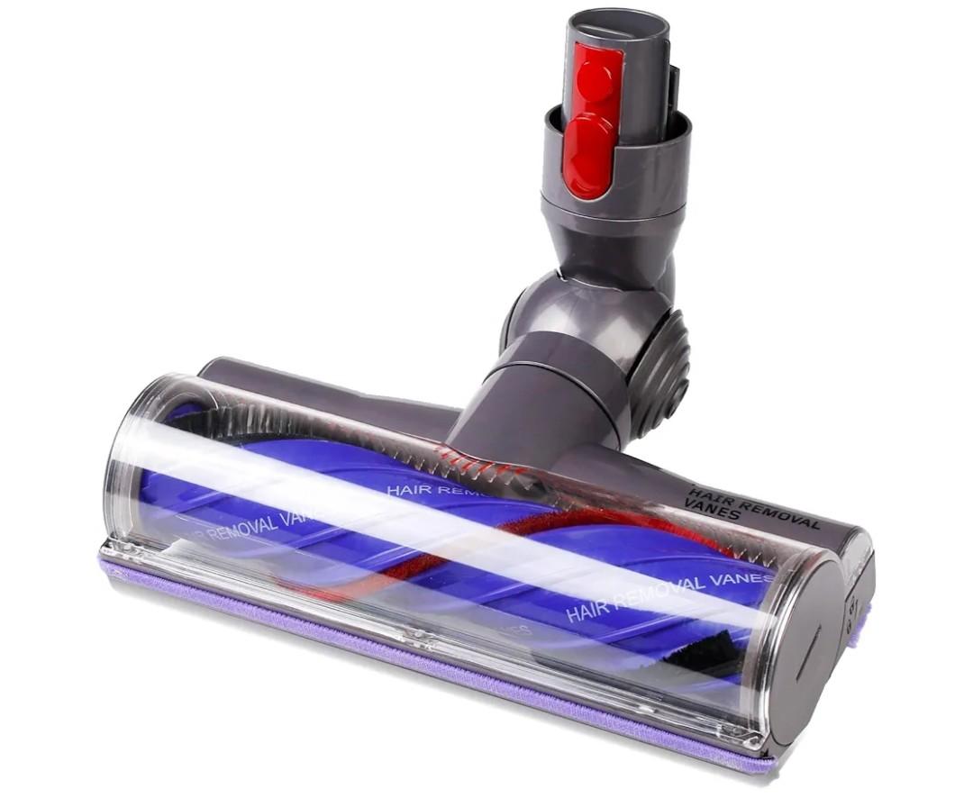 Upgrade Anti-Tangle Replacement Vacuum Head Compatible with Dyson V8, Cyclone V10,V11,V15 Cordless Vacuum Cleaners, Suitable for Thin Carpets, Hardwood Floor