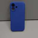 Vooii Magnetic for iPhone 17 Case, Compatible with Magsafe (Premium Liquid Silicone) (Integrated Camera Control Button) Full Body Protective Anti-Scratch Microfiber Lining 6.3", Klein Blue