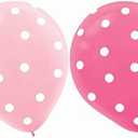 50 pcs 12" Latex Balloons, Pink Polka Dot Balloons for Brithday Balloon Wedding Balloon decoration