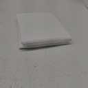 Barossa Design Waffle Weave White Shower Curtain Hotel Luxury Quality, Fabric Shower Curtains for Bathroom, Pique Pattern Cloth, Water Repellent and Machine Washable, Standard Size 71" x 72"