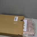 Marbrasse 6 Tier Paper Organizer Letter Tray - Mesh Desk File Organizer with Handle, Paper Sorter Organizer for Letter/A4 Office File Folder Holder - Rose Gold