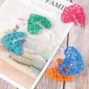 KESYOO Lndoor Light Heart Decorative Light Heart Fairy s Cute Room Decor Party Hanging s Valentines Day Decor Garden Outdoor -Shaped Wooden (2.5M)