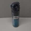 Water Bottle with Straw, 32oz Motivational Water Bottles with Time Marker to Drink, Tritan BPA Free, 1L Sports Water Bottle with Carry Strap LeakProof for Women Gym Fitness Outdoor (Dark Blue)