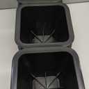 ANNKUT 6 Inch Heavy Duty Bed Risers, Furniture Risers for Desk, Chair, Table or Sofa, Couch Lift Risers, Supports up to 2200 lbs per Leg(6 Pack Black)