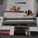 Shark FlexFusion Hair Dryer with Fusion Hair Brush, Ceramic Air Styler with Auto-Wrap Hair Curlers & Concentrator, Ceramic Plates, Metallic Mist HD641