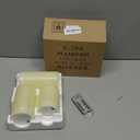 Flameless Candles, LED Candles, Battery Operated Candles with Remote and Timers, Electric Pillar Candles Real Wax, D3 x H 4" 5" 6"Ivory