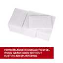 Scotch-Brite Light Cleansing Hand Pad 07445, SF Grade, 6 in x 9 in, Mild Abrasive Hand Sanding Pad, For Metal, Vinyl, Porcelain and Other Delicate Surfaces, Pack of 20