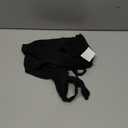 SOLY HUX Women's Cut Out Halter Tops Criss Cross Backless Ruched Party Club Crop Tops, Size S, Black