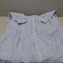 Caracilia Women Long Sleeve Maxi Dress 2026 Spring Casual Button Down Striped Plaid Tie Waist Shirt Dresses Vacation Outfits