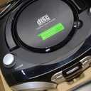 MEGATEK Portable CD Player Boombox with Bluetooth & FM Radio – Black